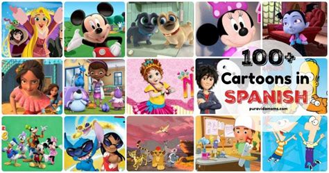 cartoon character in spanish|More.